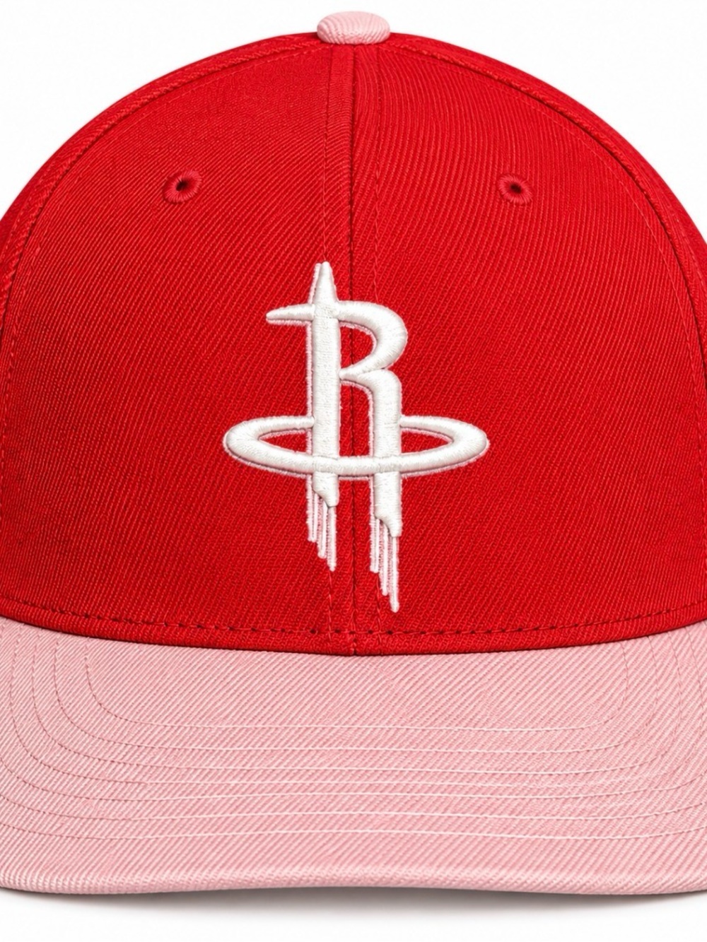 Mitchell & Ness Houston Rockets Baseball Cap with Embroidered Logo